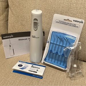 Waterpik Cordless Water Flosser (Travel & Home) Never Used/unopened accessories